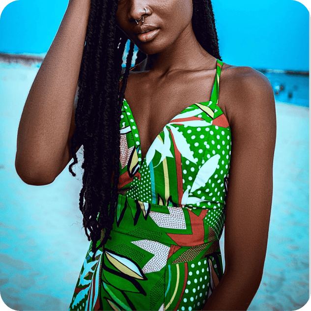 Asante beach ladies' wear